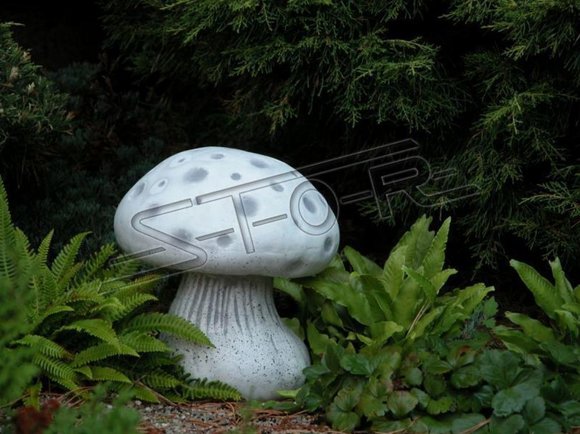 Garden Decoration Mushroom Terrace Stone Figures Figure Deco Statue Sculpture S110008