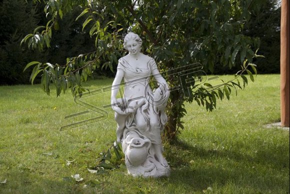 Decoration Figure Woman Garden Designer Figures Sculpture Sculptures Statue S101056