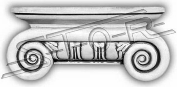 Column Element Pedestal Head Cover for Column Antique Style Garden Statue New 367