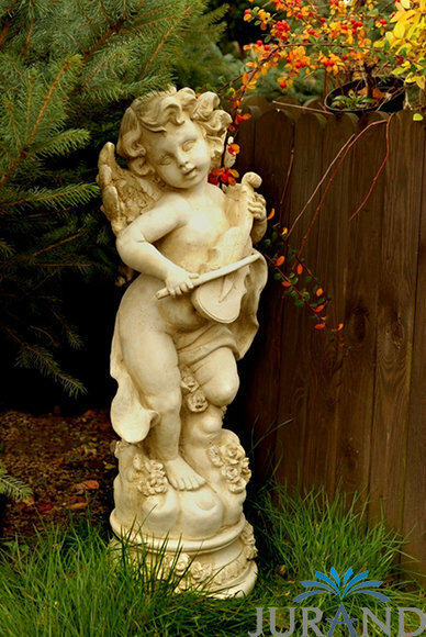 GARDEN FIGURE STONE FIGURE GARDEN SCULPTURE CAST STONE FROST-RESISTANT 81 cm - 1577