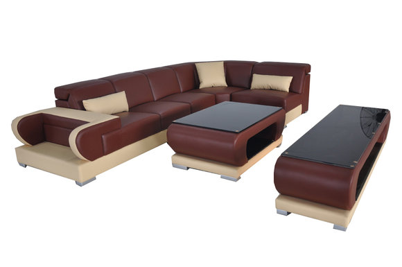 Corner Sofa Couch Upholstery Leather Couches Sofas Living Landscape Luxury Set Corner