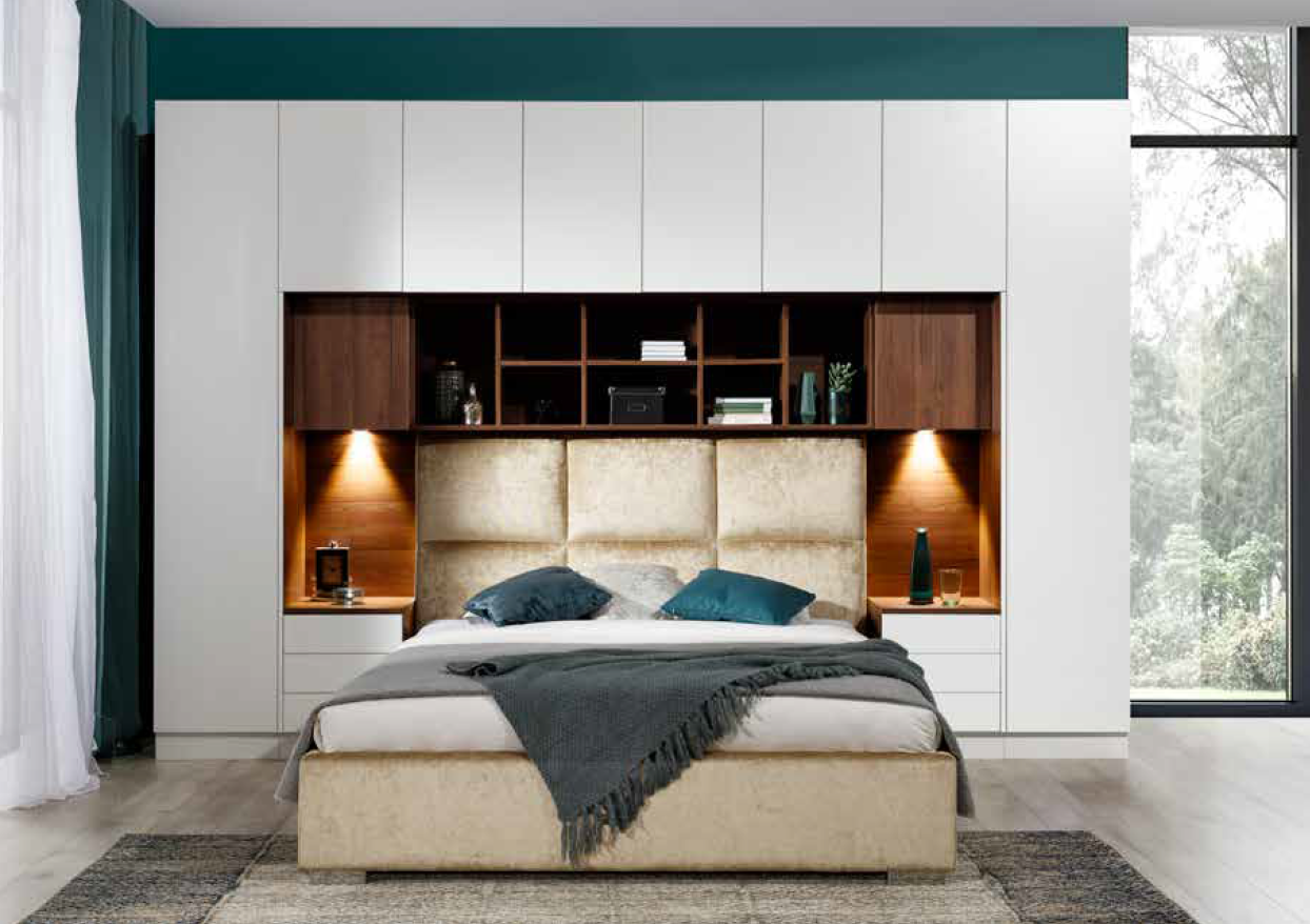 Bedroom Bed Wardrobe Bed Bedstead Upholstered Bed Frame New
