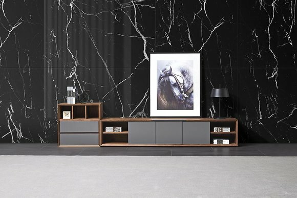 rtv design sideboard tv wall low board luxury cabinet new shelves new chest of drawers