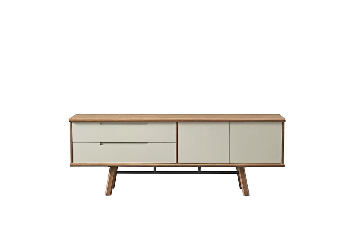 Design Dresser Side Low Board Living Room Shelf Wood Luxury Cabinet New