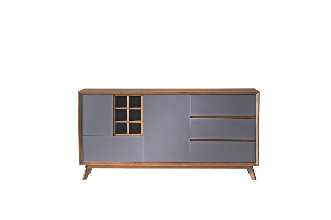 Wine Cabinet Dresser Side Low Board Chests of Drawers Shelves New