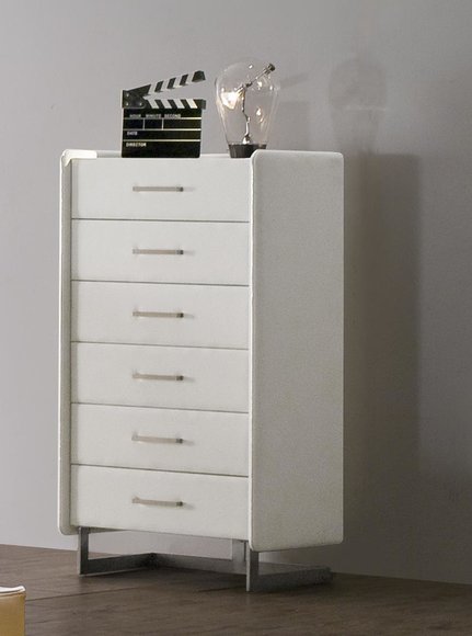 High Cupboard Chests of Drawers Designer Cupboards Side Low Board Precious Leather Luxury