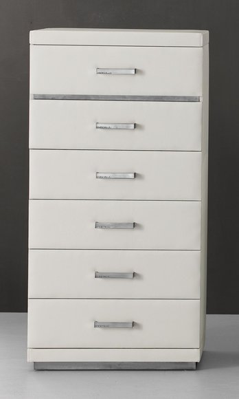 XXL Leather Sideboard Chest of Drawers 6 Drawers Cabinet Chests of Drawers Tall Cabinet