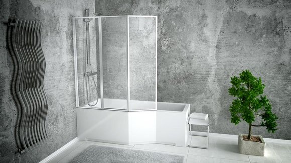 Rectangle Bathtub Bath Modern Bathroom Tub Acrylic Shower Screen Bathtub Tubs