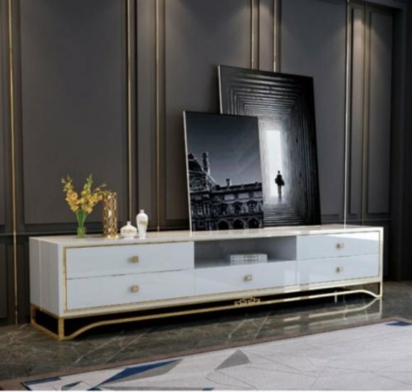 Sideboard TV Cabinet Lowboard TV Cabinet TV Furniture TV Table White New