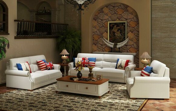 Sofa set 3+1+1 upholstery designer sofas set couch sofa sets leather