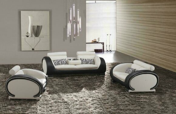 Design armchair leather television couch 1 seater sofa relax luxury upholstery single seater