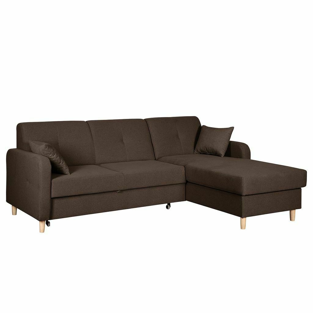 Design Corner Sofa Sleeper Sofa Bed Function Couch Leather Textile Upholstery Sofas Box