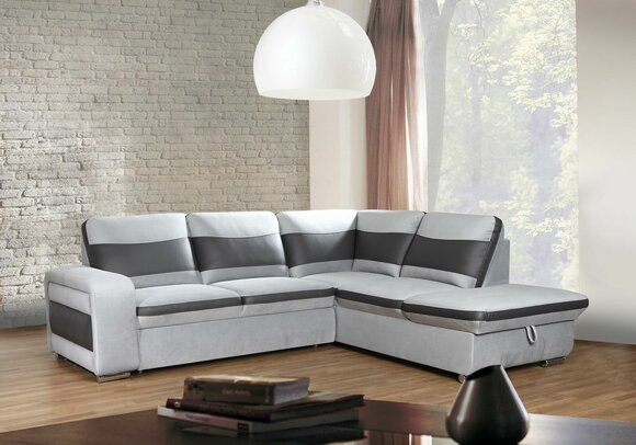 Corner Sofa Corner Choice Leather Fabric Upholstery Textile Bed Box Couch Sofa Corner Set