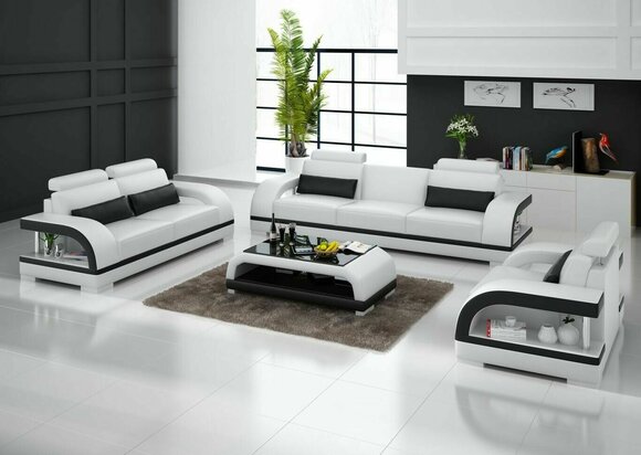 Sofa set 3 + 2 + 1 seater sofa seat couch upholstery set modern couches new
