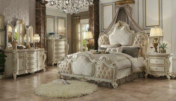 Luxury dresser with mirror and drawers jvfurniture