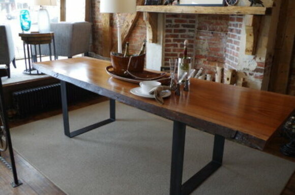 Contemporary table dining table kitchen table handmade contemporary furniture