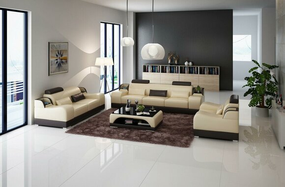 Classic set 32 seater sofa set couch sofa leather sofa upholstery group