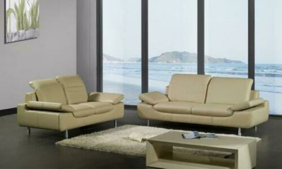 Set of sofa sets, group of sets, couches, sofa, upholstery, leather, 32 seats