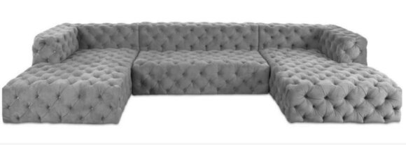 Chesterfield discount u sofa