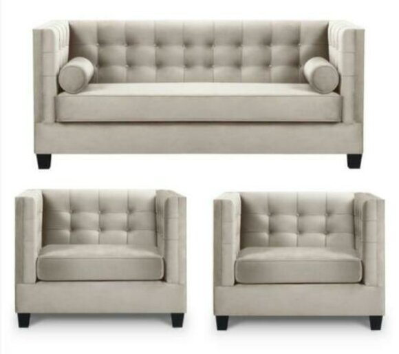 Sofa Bed Taupe Armchair Creative Furniture Textile Fabric New Living Room Sofa Group