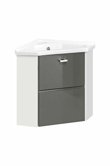 Corner washbasin washbasin with vanity unit 40 cm corner basin ceramic washbasin