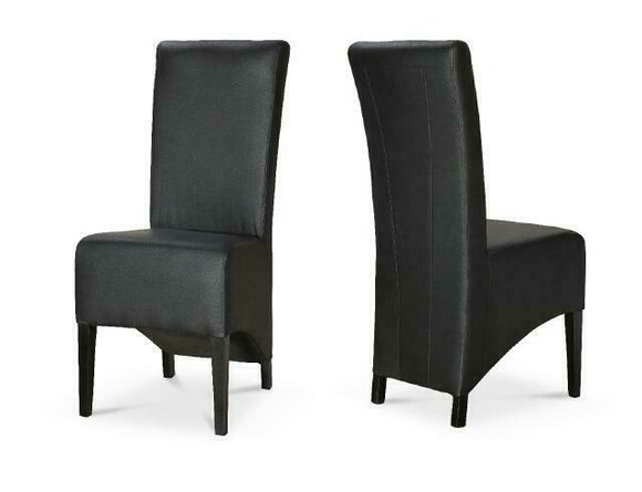 4X DESIGNER DINING ROOM CHAIR BACK CHAIR DINING GROUP LEATHER NEW On Stock