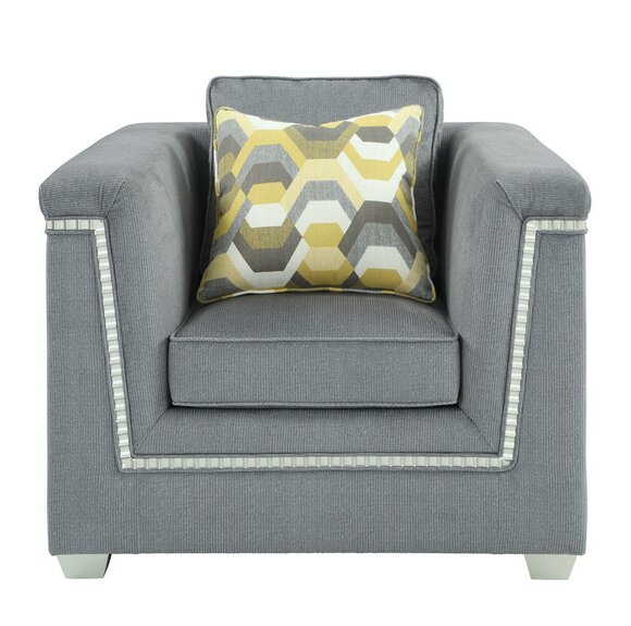 Luxury Design Furniture Chairs Modern Design Armchair Textile Living Room Lounge New