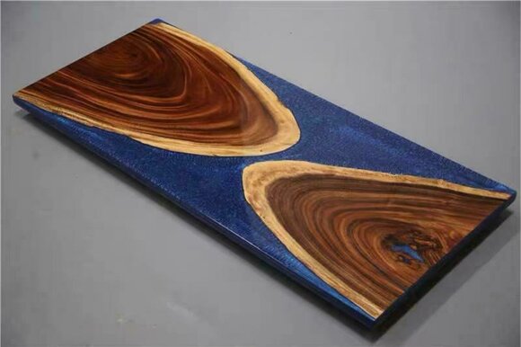 dining table 1sqm epoxy resin wood solid furniture waterfall epoxy table casting resin