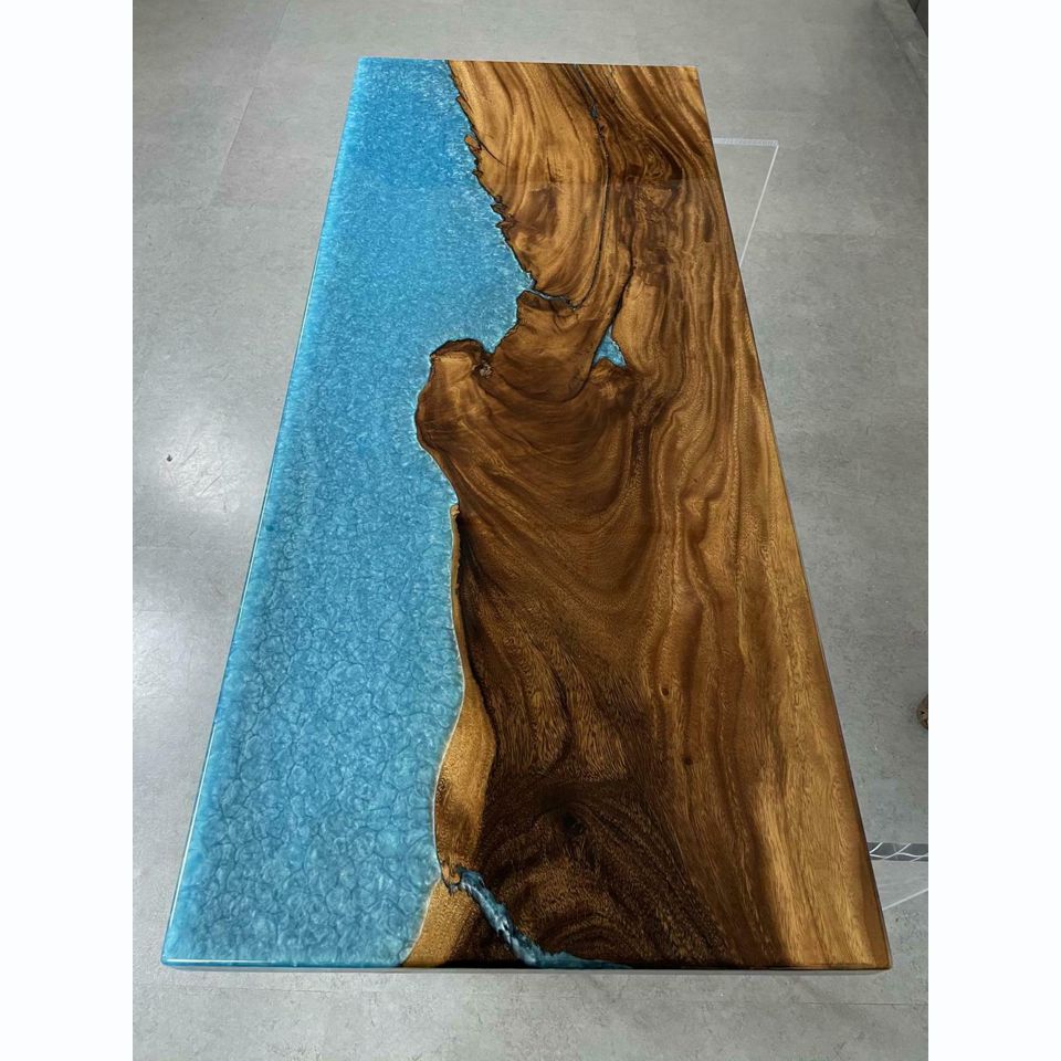 Design Table Modern Sea River Furniture Tables Dining Table Tables Epoxy Resin Ocean