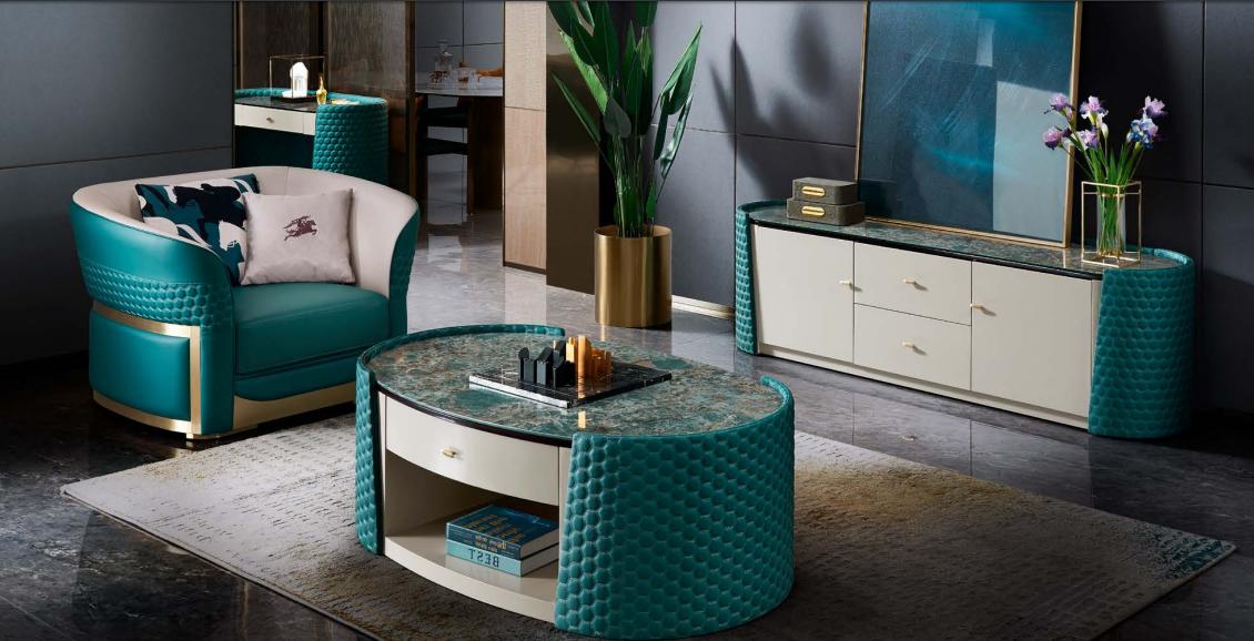 Sideboard Dresser Cabinet RTV Lowboard Turkis Base Cabinet Furniture Living Room New