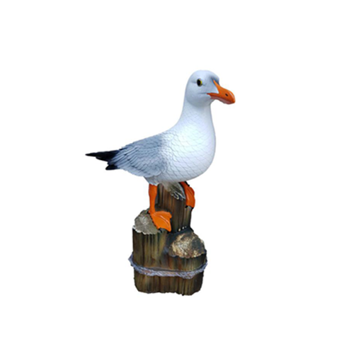 Garden Decoration Bird Lake Seagull 40cm Figurine Statue Sculptures Figurines Statues