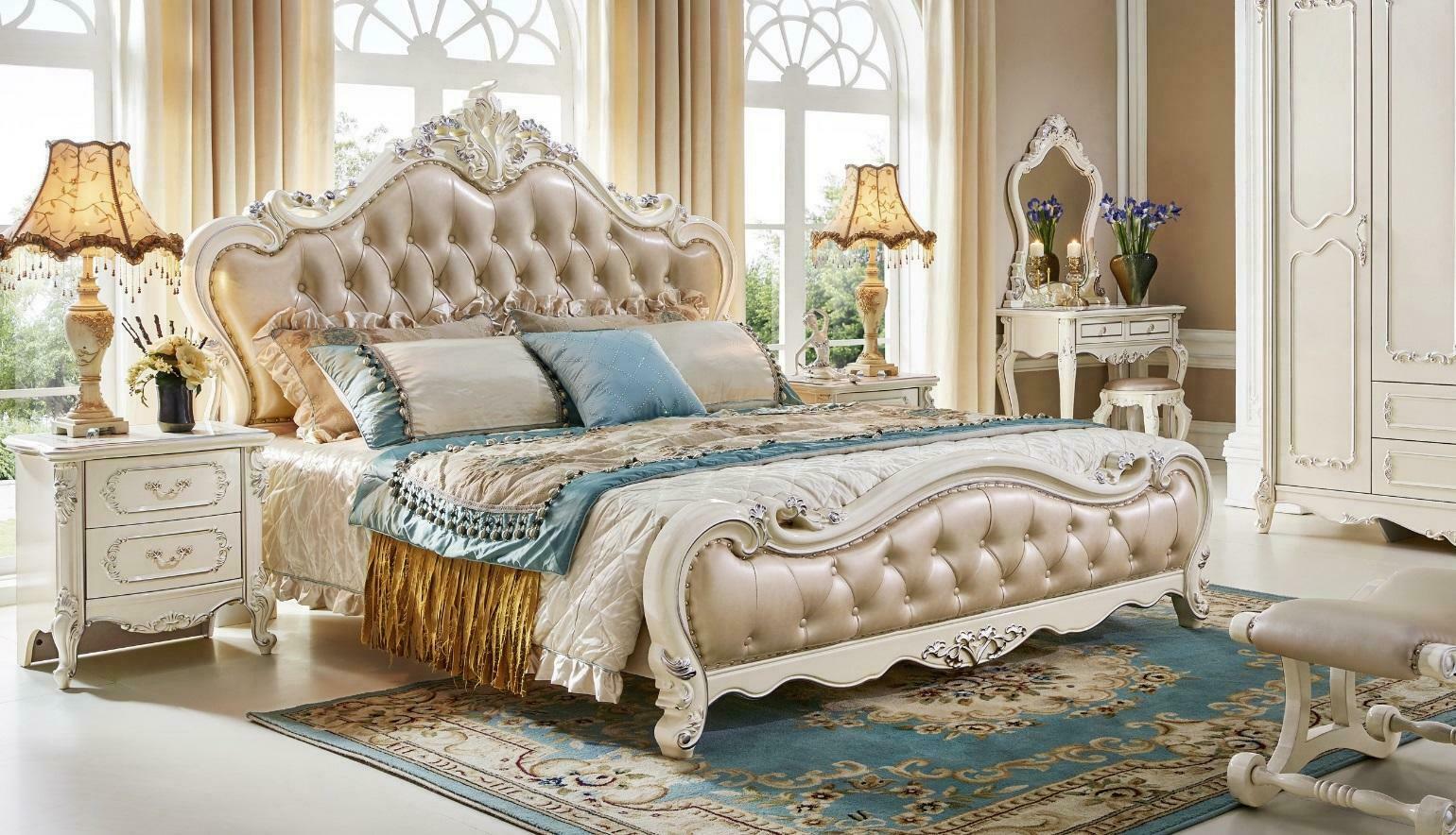 Luxury double bed design deals