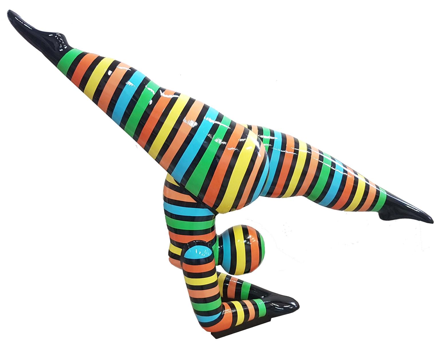 Design Figurines New Sculptures Modern Abstract Sculpture Woman Acrobat Perfect Decoration