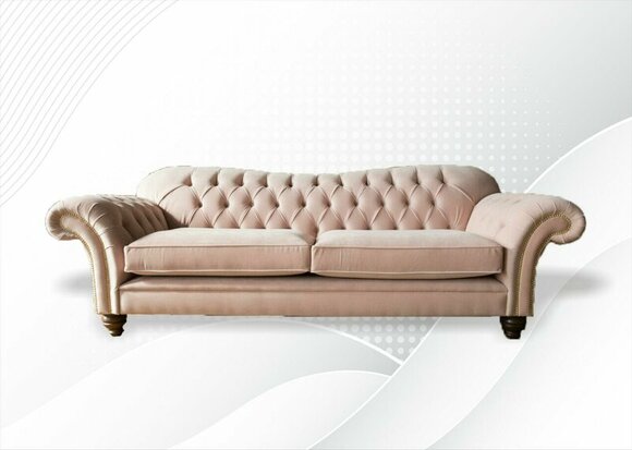 Chesterfield Pink living room fabric design couches upholstery sofa sofas textile new
