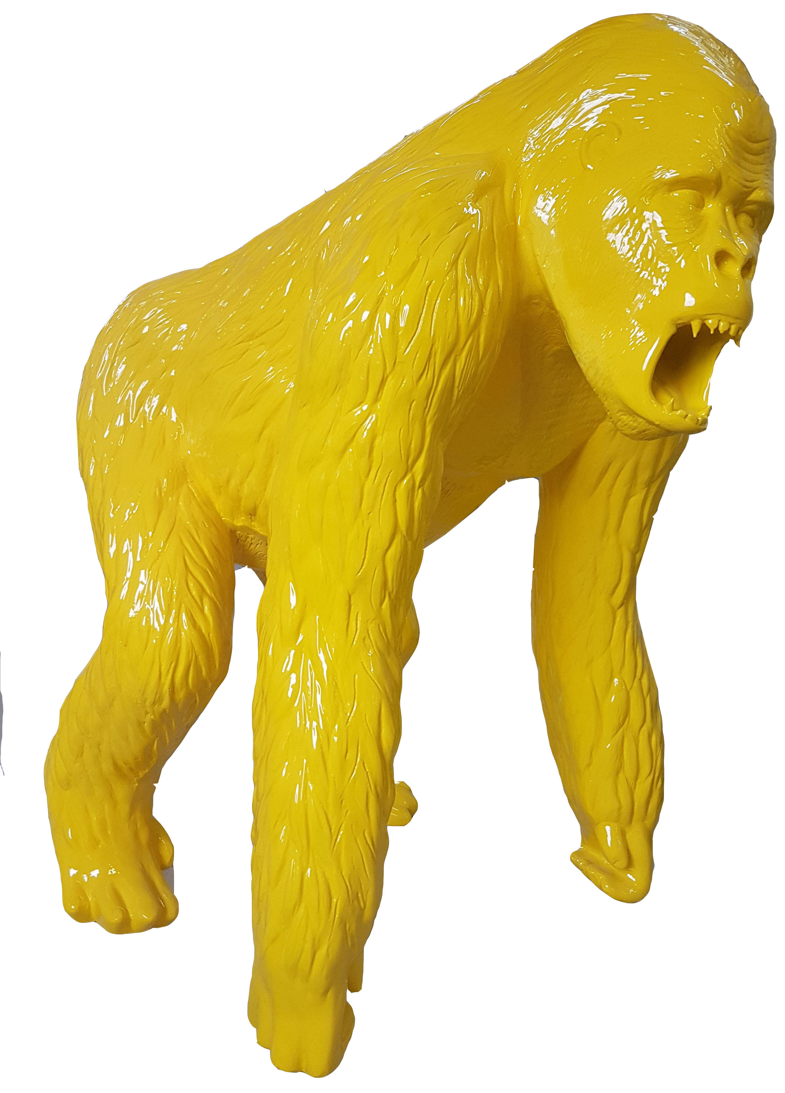 Perfect Designer Figurine Statue Good Modern Figurines Statues Decoration Decoration Gorilla Garden New