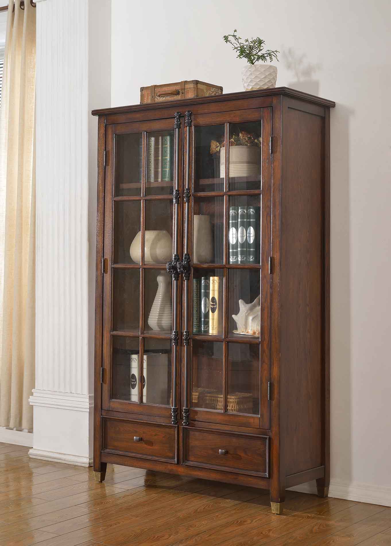 Display cabinet Display cabinets Glass glass cabinet Chests of drawers Cupboard Shelves Wood