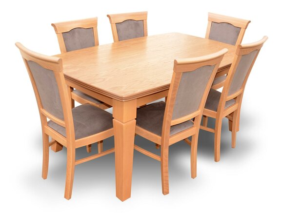 Luxury Designer Dining Room Set Chair Table Group 7pcs Furniture Groups New