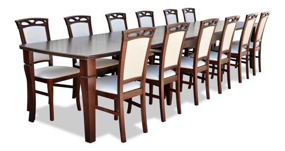 Dining Table 12 x Chairs Dining Set Modern Chairs Table Tables 13pcs.