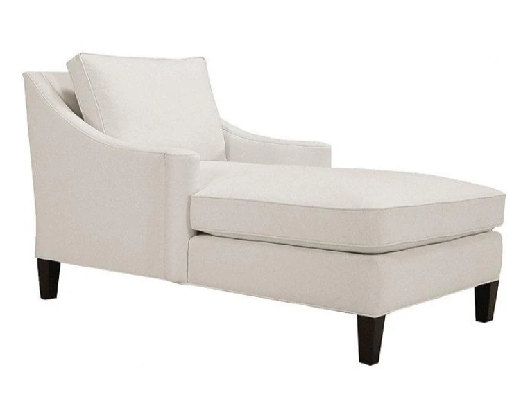 Luxury Furniture Chaise Longue Living Room New Modern Design Sofa Fabric Textile White New