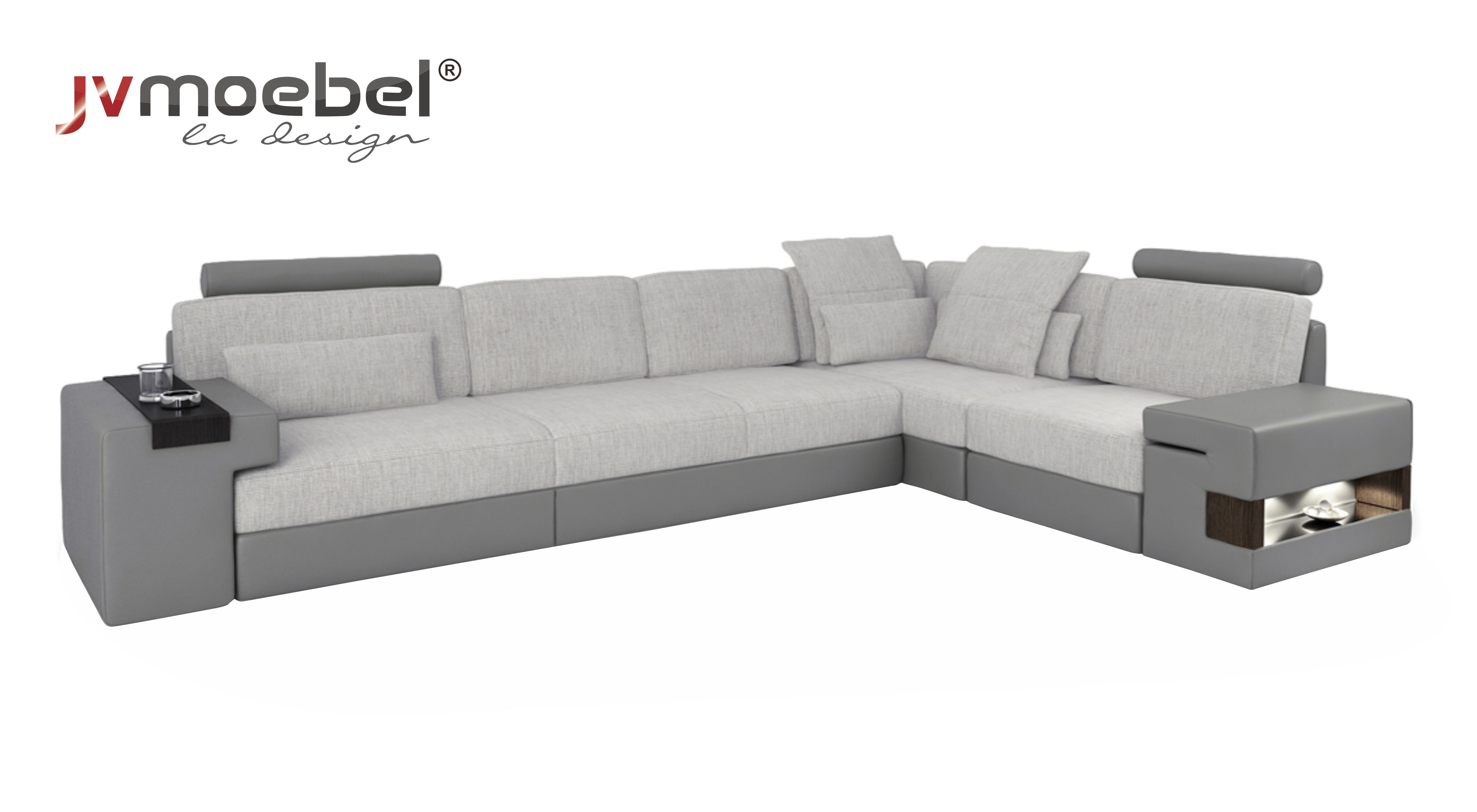 Designer Corner Sofa Living Room Luxury L Shape Sofas New Fabric Sofas