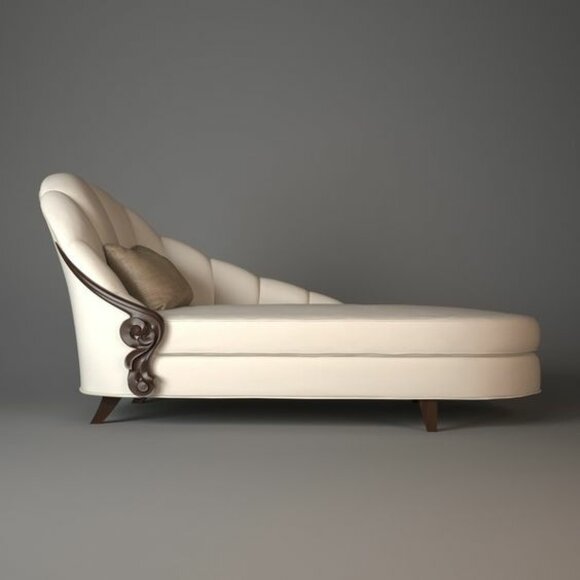 Chaise longue Elegant couch Italian furniture couches wood Italian furniture