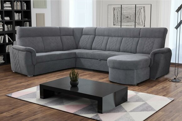 Living Landscape Luxury Upholstery Modern Relax Sofa Couch Corner Sofa U-Shaped Seat Furniture
