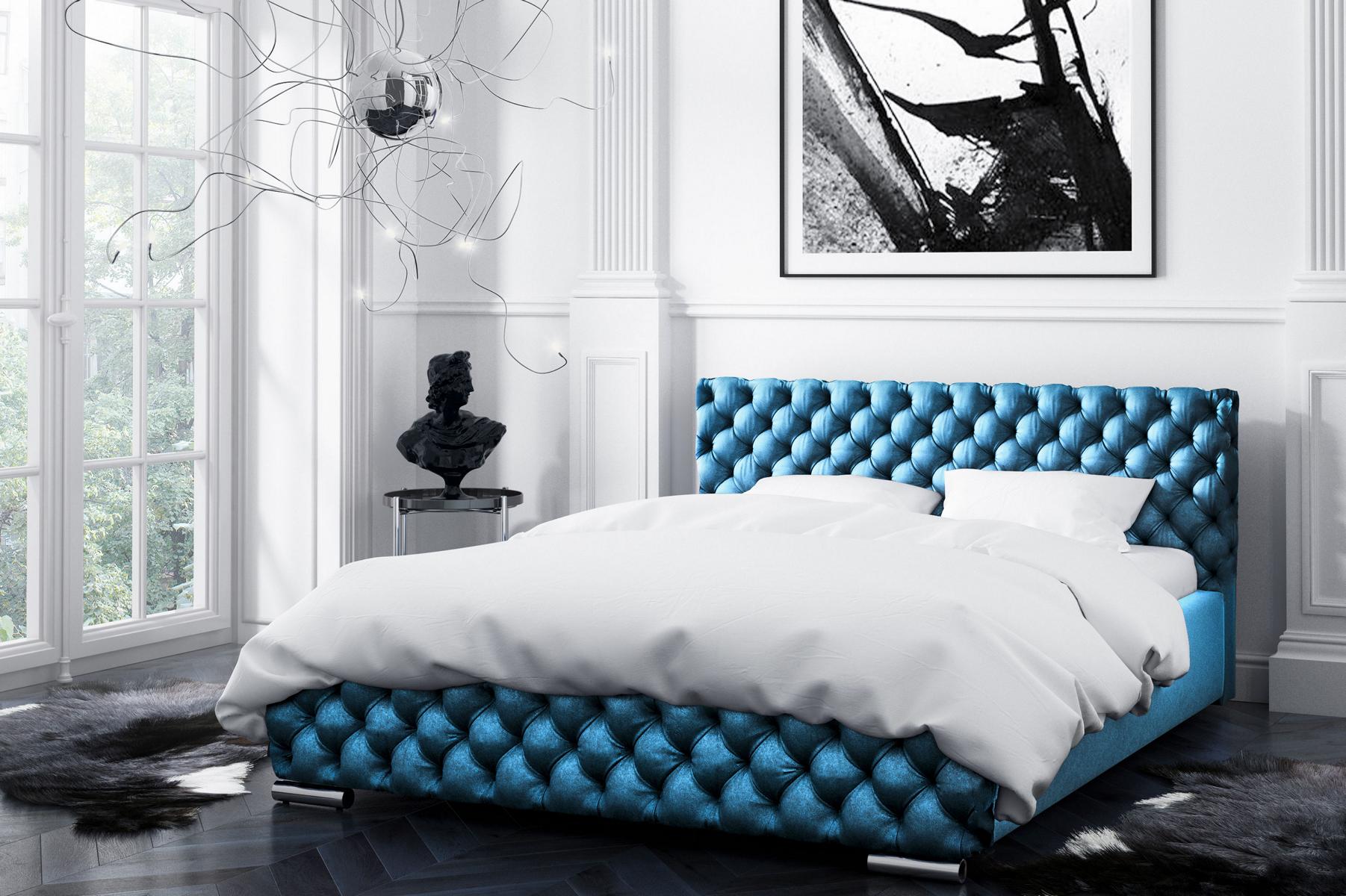 Upholstered Bed 180x200 Double Bed Hotel Modern Bed Bedroom Beds Bed Frame
