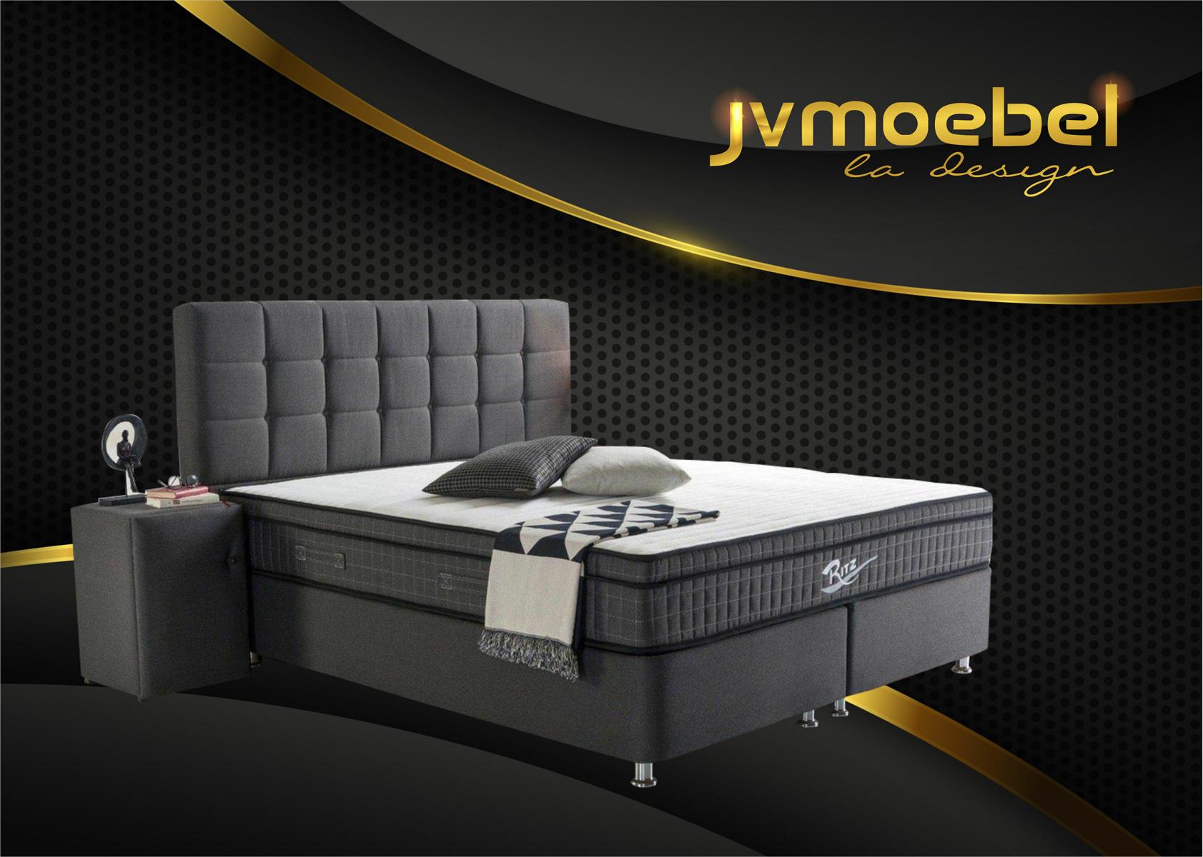 Boxspring Bed Double Beds Luxury Bedroom Designer Double Beds 160x200 New