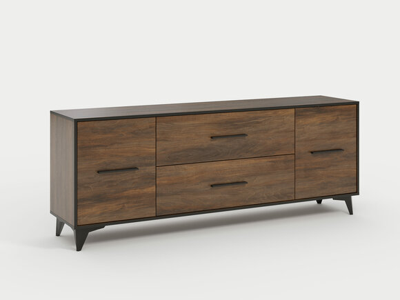 Living room wood furniture sideboard tv lowboard rtv cabinet italian furniture new