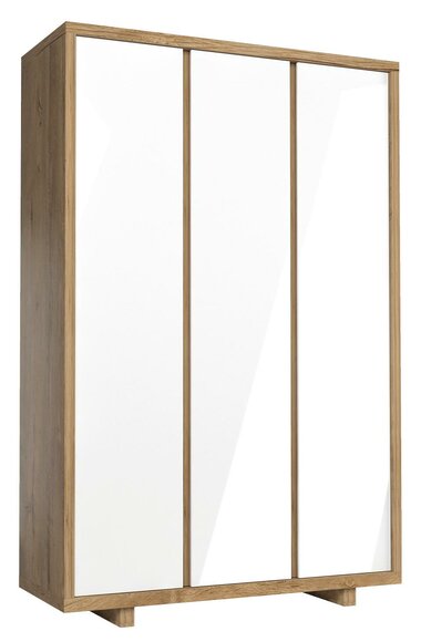 Multipurpose Shelves Cupboard Storage Wardrobes 134cm New Wardrobe