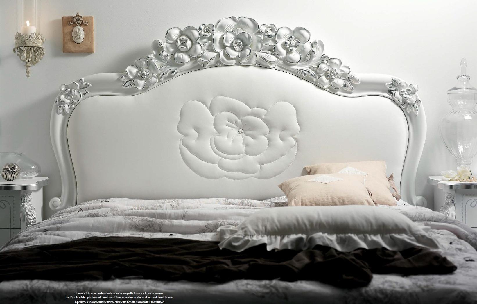 Bed White Bedroom Beds Wood Luxury Furniture Design Classic Hotel Double