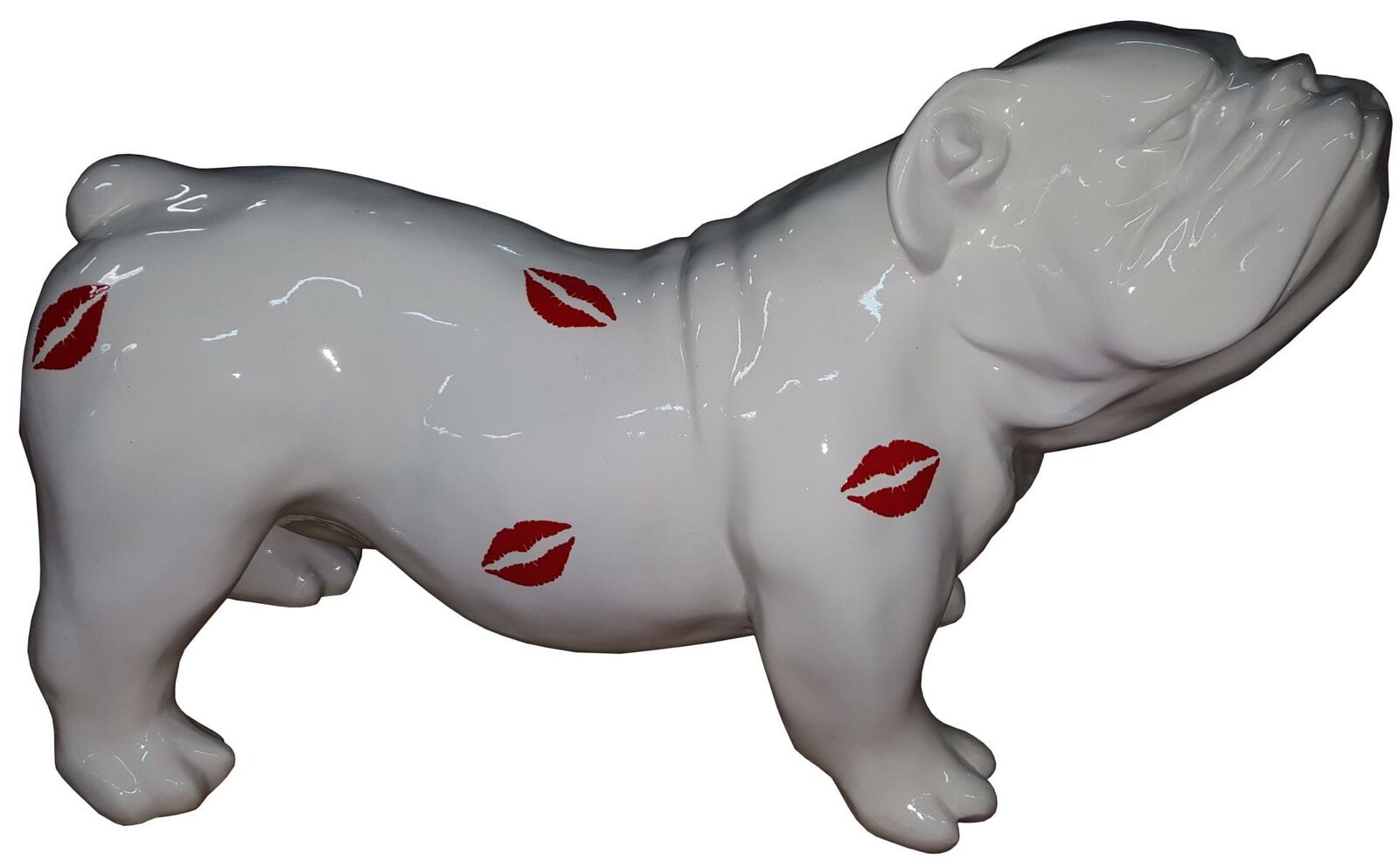 Colorful Abstract Figure Figurines Dog Garden Sculpture Sculptures Statue Decoration