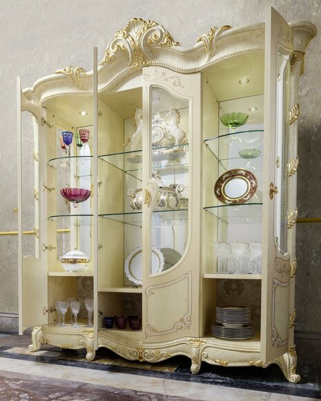 Showcases living room cabinets sideboard wood new luxury showcase cabinet classic