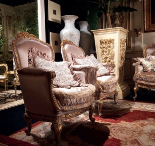 Armchair Recliner Reading Chair Wing Chair Luxury Sofa Upholstery Italian Furniture